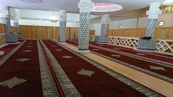 تزامنا مع شهر رمضان المبارك إفتتاح مسجد الحسن الثاني بوالماس.