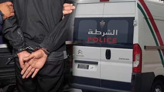 اعتقال اكبر مروج خمور أمام مسجد بعد أدائه صلاة التراويح،