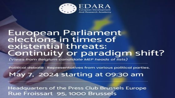 الأكاديمية الأوروبية تنظم حوارا سياسيا بالعاصمة الأوروبية حول مستقبل أوروبا، ما بعد انتخابات 2024