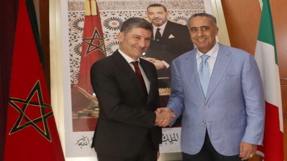 استقبل المدير العام للأمن الوطني ولمراقبة التراب الوطني المدير العام للشرطة الوطنية الإيطالية السيد فيتوريو بيزاني