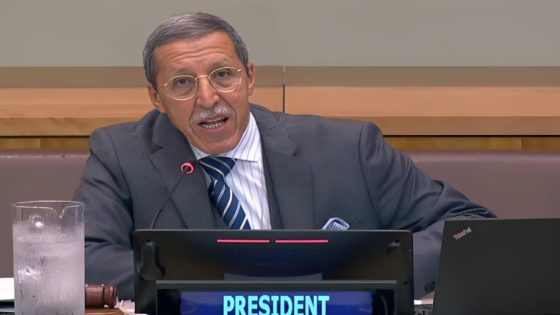 استغلال الجزائر لفترة ولايتها في المجلس لتعزيز موقفها المتحيز بشأن قضية الصحراء المغربية.