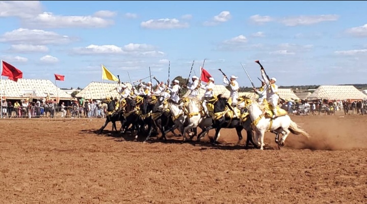 اجواء رائعة من الموسم السنوي لسيدي بوشوكة تابع لجماعة آيت مالك دائرة تيفلت إقليم الخميسات