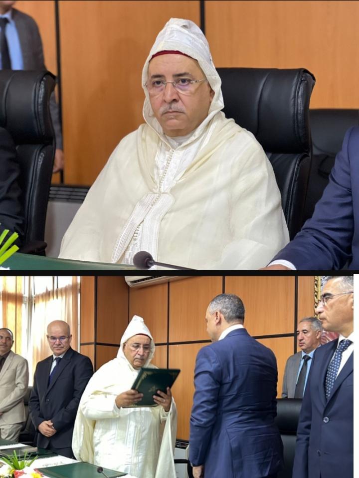 حفل تنصيب عامل إقليم الخميسات