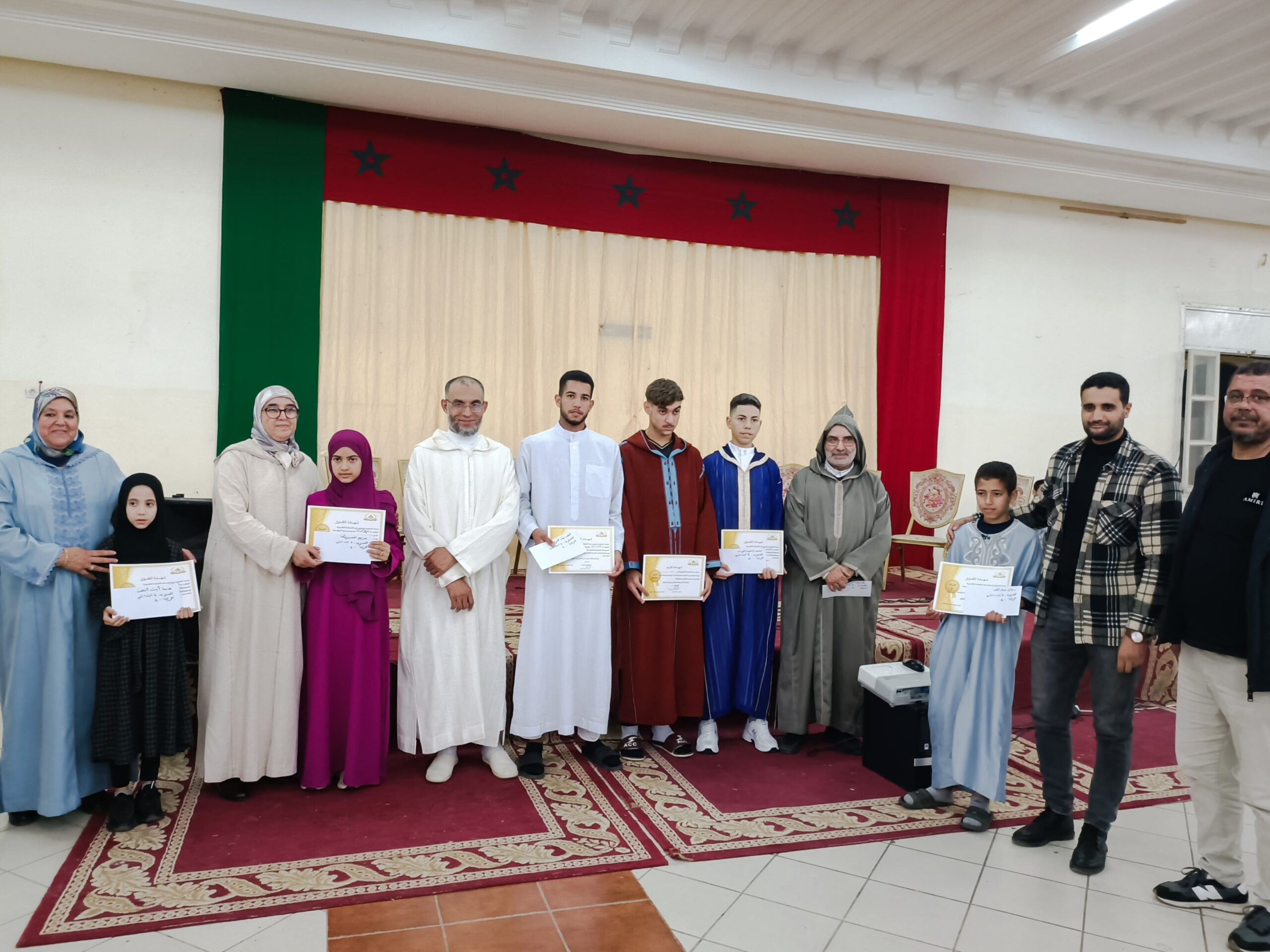 القصر الكبير : مؤسسة الامام الهبطي للتعليم العتيق تحتفي بطلبتها المتفوقين وتكرم أطرها في حفل بهيج
