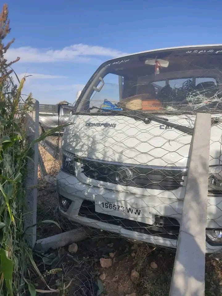 ح ادثة سير خط يرة بطريق بوعنفير جماعة أيت هادي إقليم شيشاوة