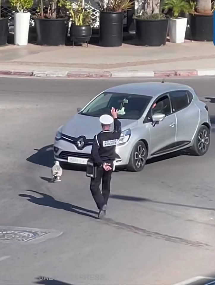 كل الشكر والتقدير لرجال الأمن