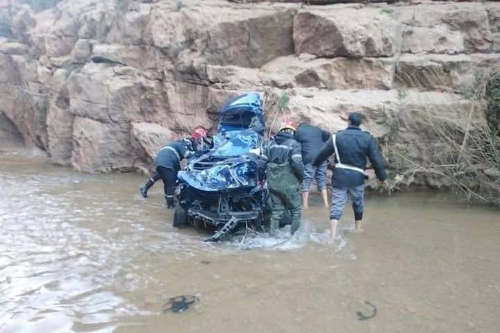 مصرع 3 أشخاص في ح ادثة س ير خط يرة باقليم تنغير.