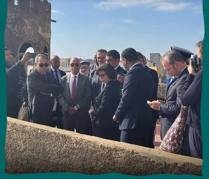اقليم بوجدور حاظر بإمتياز ظمن زيارة وزيرة الثقافة الفرنسية