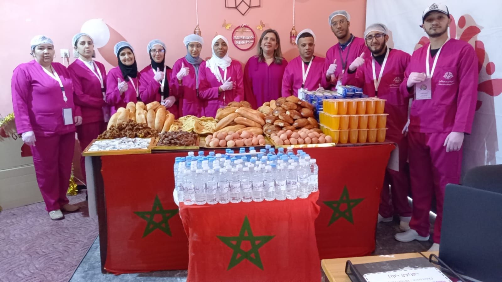 تيفلت : بمناسبة الشهر الاعظم ،قدمت جمعية بصمة أمل بتوزيع 100وجبة إفطار في اليوم الاول