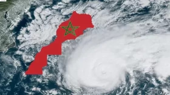 الأرصاد الجوية الإسبانية تحذر المغرب من إعصار قادم