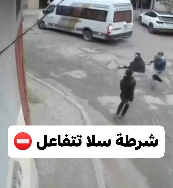 جانح يعترض طريق سيدة