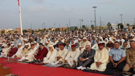 تيفلت: أُقيمت صباح يوم عيد الأضحى المبارك، شعائر صلاة العيد بمصلى ساحة