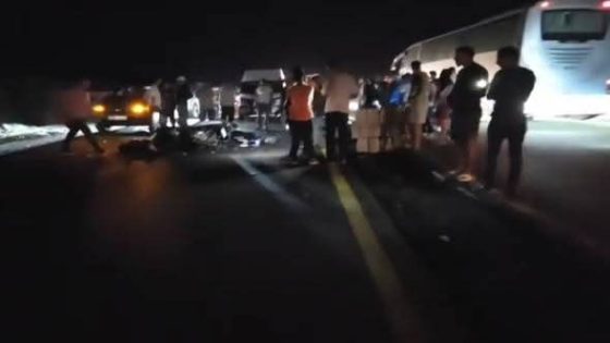 حــــ ادثة سير مأســـ اوية بين سيدي قاسم وسيدي سليمان تودي بحياة أربعة شبان 
