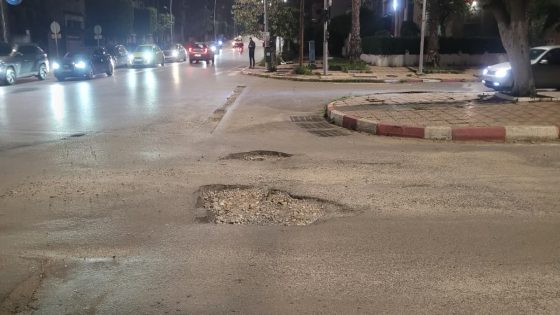 حفر شارع “دوبل فوا” بالطيبية… خطـ ـر يومي يهدد السائقين