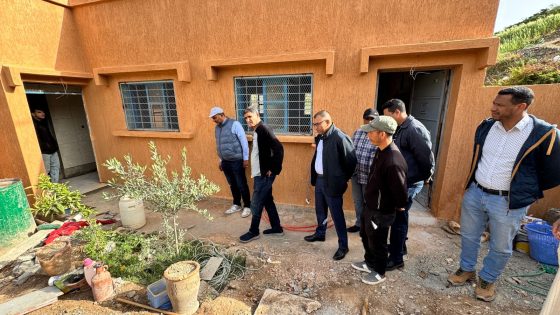 عامل شيشاوة السيد بوعبيد الكراب يتفقد أشغال تأهيل مؤسسات تعليمية والطريق الإقليمية 2038 بجماعات أسيف المال وأداسيل وأميندونيت