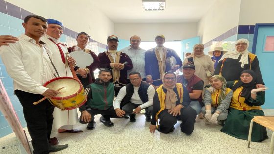تيفلت: بالصور جمعية القلب الكبير والتكافل الاجتماعي تواصل مبادراتها الإنسانية في الختان الجماعي