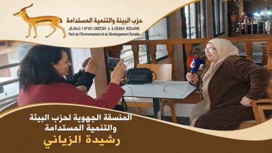 الأداء التنظيمي والمسار السياسي للكاتبة الجهوية لحزب البيئة والتنمية المستدامة جهة طنجة تطوان الحسيمة