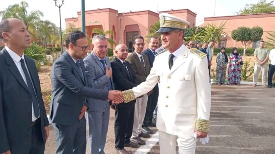 عامل إقليم شيشاوة يترأس مراسيم تحية العلم بمناسبة الذكرى الـ27 لعيد العرش المجيد
