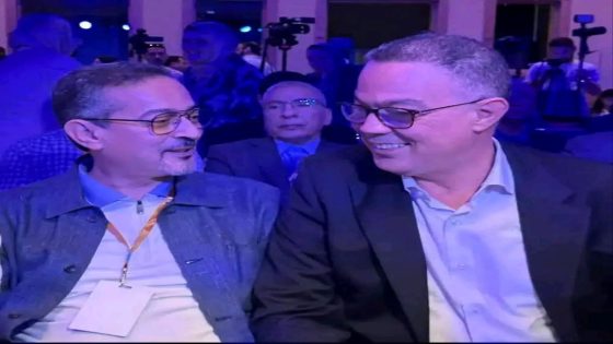 فوزي لقجع يلتحق رسمياً بحزب الأصالة والمعاصرة إلى جانب القيادي مولاي هشام المهاجري خلال أشغال المجلس الوطني بسلا