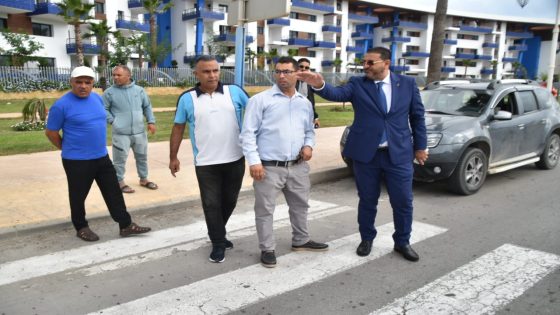 رئيس جماعة مرتيل محمد العربي المرابط يعطي انطلاقة أشغال توسعة وتهيئة المقطع الطرقي لمدارة أسييندا زافير ومحيطها
