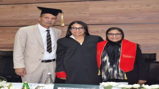 بالصور صوفيا عماملي تتوج مسارها الأكاديمي بنيل شهادة الدكتوراه من جامعة ابن طفيل بالقنيطرة