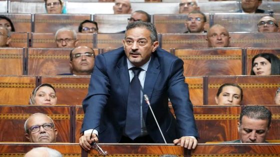 النائب البرلماني مولاي هشام المهاجري يشارك في جلسة التصويت على البرنامج الحكومي بمجلس النواب